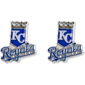 Kansas City Royals AMINCO INC. Logo Post Earrings