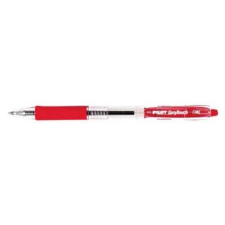 Pilot Easytouch Ballpoint Pen, Fine   Red Ink (12 Per Pack)
