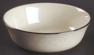 Lenox China Linen Rose 6 All Purpose (Cereal) Bowl, Fine China Dinnerware   Whi
