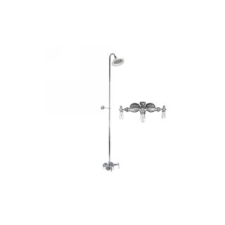 Barclay 4031 PL CP Universal Tub Filler with Diverter and Sunflower Shower Head