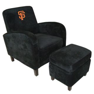 Imperial MLB Den Chair and Ottoman 6220 MLB Team San Francisco Giants
