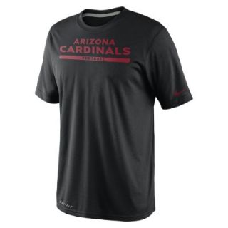Nike Legend Elite Font (NFL Arizona Cardinals) Mens Shirt   Black