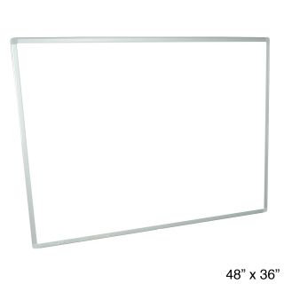 Luxor Reversible Magnetic Whiteboard Replacement (WhiteModel WhiteboardSize options 24 inches high x 36 inches wide; 36 inches high x 48 inches wide; 40 inches high x 72 inches wide )