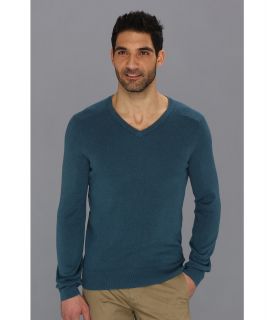 Calvin Klein Chevron Tipped Sweater Mens Sweater (Blue)