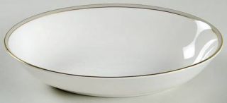 Royal Doulton Oxford Gray 13 Oval Serving Platter, Fine China Dinnerware   Warw