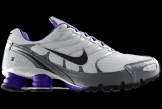 Nike Shox Turbo VI iD Custom (Wide) Kids Running Shoes (3.5y 6y)   White