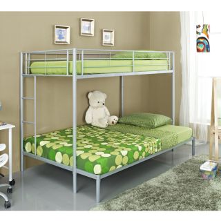 Twin/ Double Silver Bunk Bed