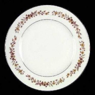 Franconia   Krautheim Berkshire Dinner Plate, Fine China Dinnerware   Platinum T