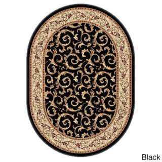 Rhythm 105400 Transitional Area Rug (67 X 96 Oval) (Varies based on option selectedSecondary Colors Beige, green, blueShape OvalTip We recommend the use of a non skid pad to keep the rug in place on smooth surfaces.All rug sizes are approximate. Due to