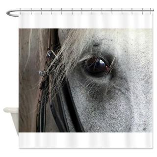  Stallions Eye Shower Curtain  Use code FREECART at Checkout