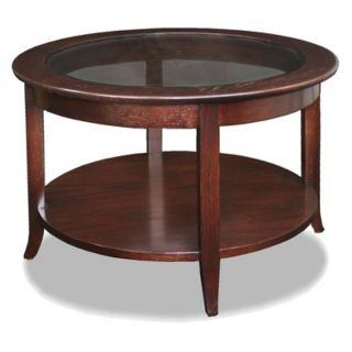 Leick 10037 Favorite Finds Round Coffee Table Multicolor   10037