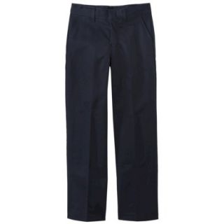 Dickies Boys Flat Front Twill Pant   Dark Navy 8 H