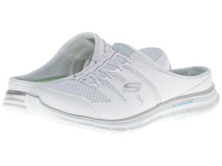 SKECHERS Glider Womens Slip on Shoes (White)