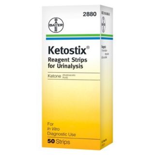 Ketostix Reagent Strips for Urinalysis   50 Test Strips