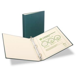 Avery Binder Recyclable Durable Binder w/Slant Rings, 11 x 8 1/2, Green (50006)