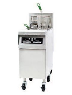 Frymaster / Dean Open Split Fryer w/ Electronic Timer Controller & 50 lb Oil Capacity, 208/1V