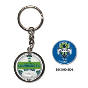 Seattle Sounders FC Wincraft MLS Spinning Keychain