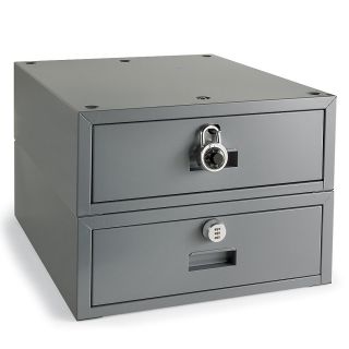 Edsal Stackable Steel Drawers   Gray   Gray  (PL 30010 GREY)