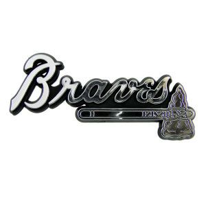 Atlanta Braves Auto Emblem