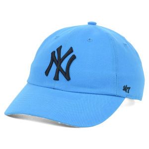 New York Yankees 47 Brand MLB Womens Neon Clean Up Cap