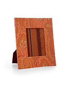 Etro Bray Photo Frame   Orange