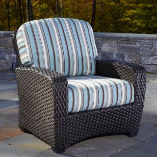 Anacara Carlysle All Weather Wicker Lounge Chair Multicolor   4001M MINK 