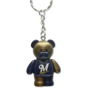 Milwaukee Brewers Forever Collectibles PVC Bear Keychain