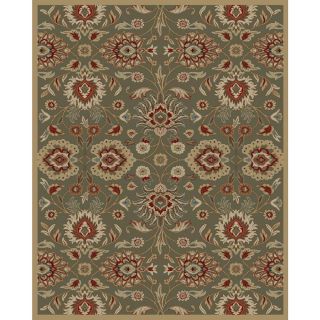 Preshawar Sage Area Rug (710 X 910) (PolypropyleneLatex NoPile Height 0.4 inchesStyle TransitionalPrimary color SageSecondary colors BeigePattern OrientalTip We recommend the use of a non skid pad to keep the rug in place on smooth surfaces.All rug