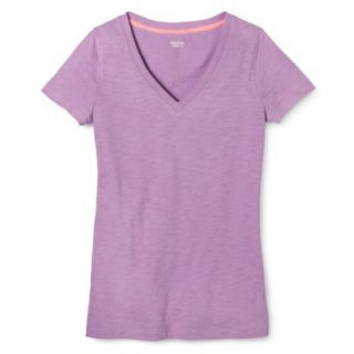 Mossimo Supply Co Meadow Violet Vee Tee Fashion Slub   XL(15 17)