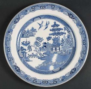 Wedgwood Willow Blue (Newer) 12 Chop Plate/Round Platter, Fine China Dinnerware