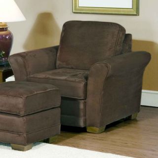 Serta Upholstery Chair 4900C Fabric Padded Walnut