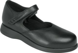 Womens Drew Lori II   Black Calf Diabetic Shoes