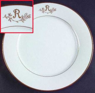 Princess House Princess Heritage (Gold Trim) Dinner Plate, Fine China Dinnerware