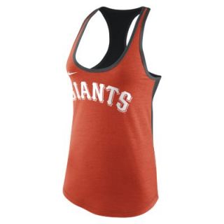 Nike Tri Blend Loose Racerback 1.4 (MLB Giants) Womens Tank Top   Orange