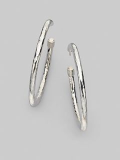 IPPOLITA Sterling Silver Hoop Earrings/2   Silver