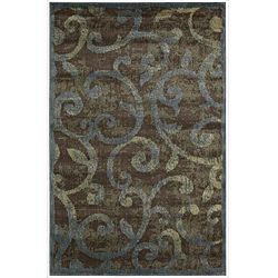 Nourison Expressions Multicolor Scroll Rug (36 X 56)