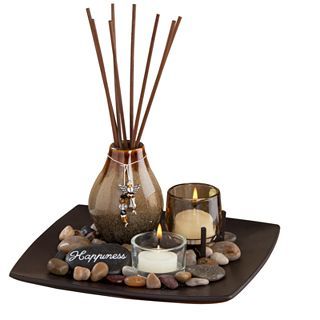 Somerset Reed Diffuser Tray, Brown