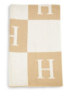 Butterscotch Blankees Personalized Block Blanket   No Color