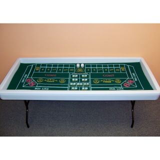 Fill N Chill Craps Table Insert with Dice Multicolor   10CI7777