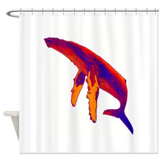  HUMPBACK WHALE Shower Curtain  Use code FREECART at Checkout