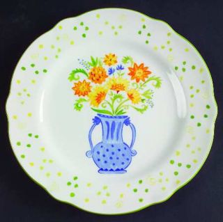 Noritake Sunshine Floral Salad Plate, Fine China Dinnerware   Susan Sargent,Flor