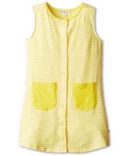 Appaman Kids Prepster Cool Striped Cotton Rockaway Dress Girls Dress (Yellow)
