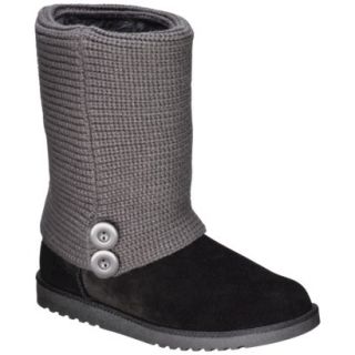 Womens Xhilaration Kalliope Genuine Suede Boots   Black 10