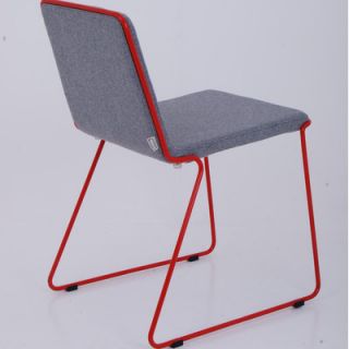 Nuans Bleecker Side Chair 100 CN3 Upholstery Wool   Light Grey