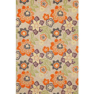 Scattered Flowers Outdoor Area Rug (5 X 76)