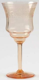 Fostoria Seville Amber (Stem #870) Wine Glass   Stem #870, Etch #274,Amber