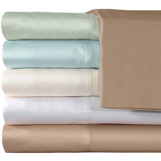 American Heritage 300tc Egyptian Cotton Sateen Solid Sheet Set, Taupe