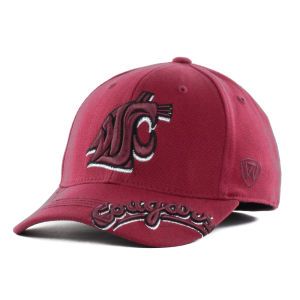 Washington State Cougars Top of the World NCAA Shimmering One Fit Cap