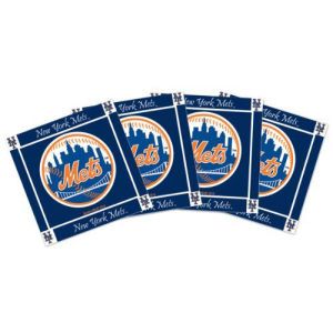 New York Mets Boelter Brands Ceramic Coasters Set Of 4