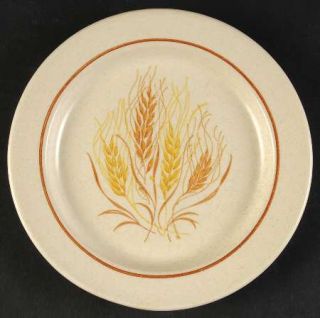 Anchor Hocking Autumn Glory Salad Plate, Fine China Dinnerware   Wheat Design